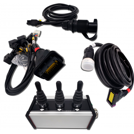 KOMPLET PANEL STERUJĄCY JOYSTICK CETOP ROZDZIELACZ